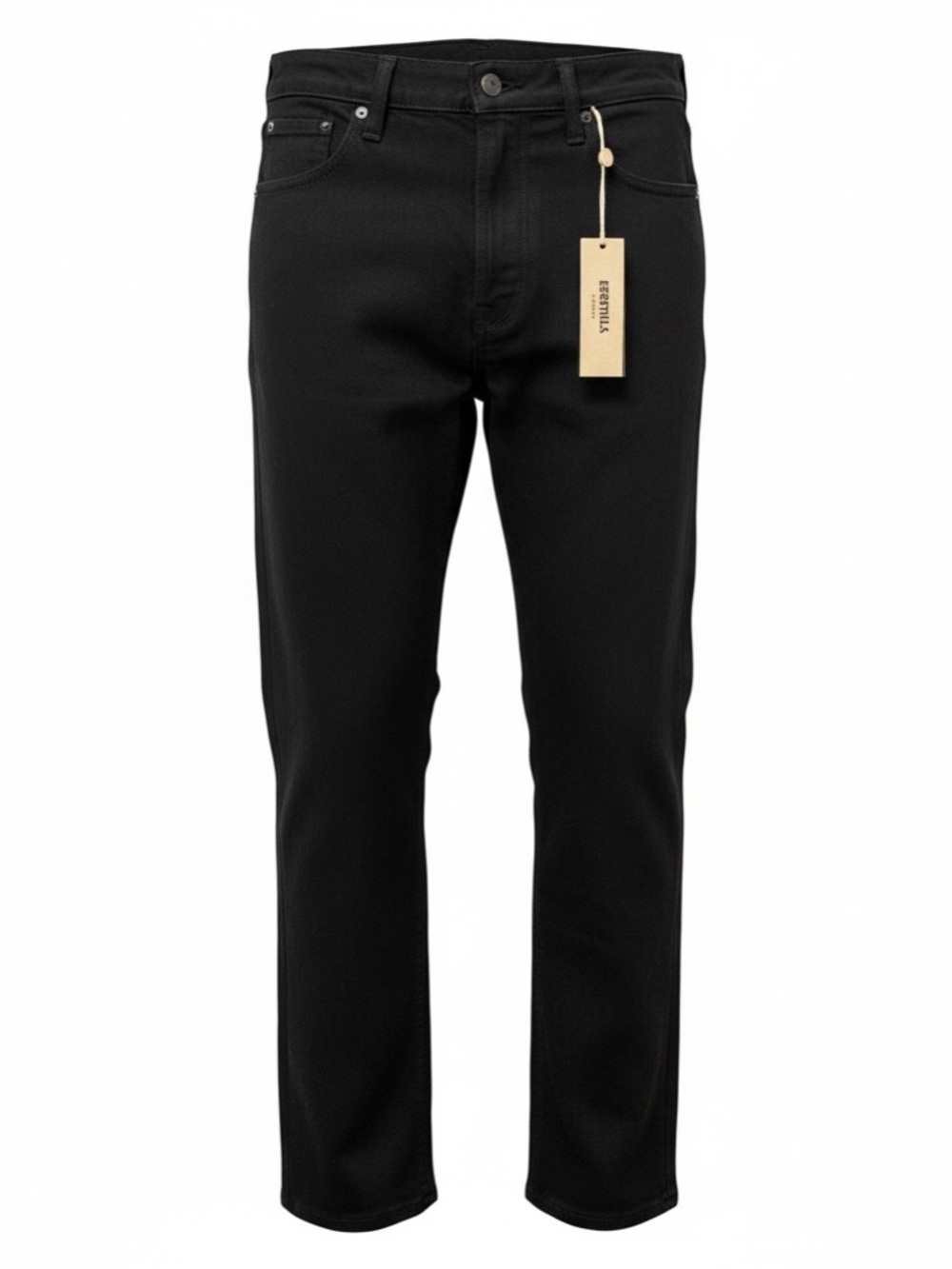 Fear Of God Essentials 34x34 Mens 5 Pocket Black Jeans Rare